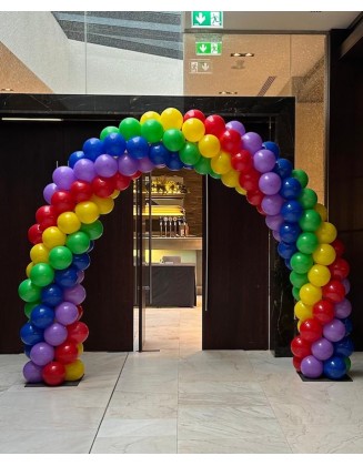 Autism Colourful Balloon Arch Neurodiversity