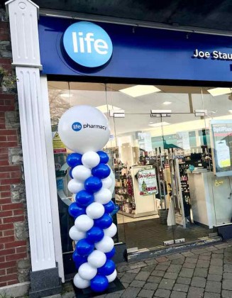 Balloon Column for Grand Opening