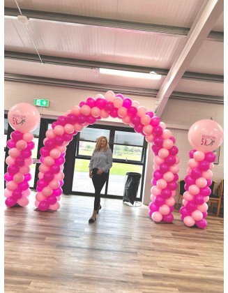 Balloon arch with Pillars