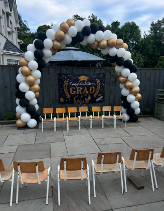 Graduation Classic Balloon Arch