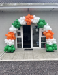 Organic Balloon Arch Irish...