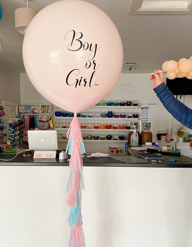 Gender Reveal Custom Colour ️ Royal Balloon